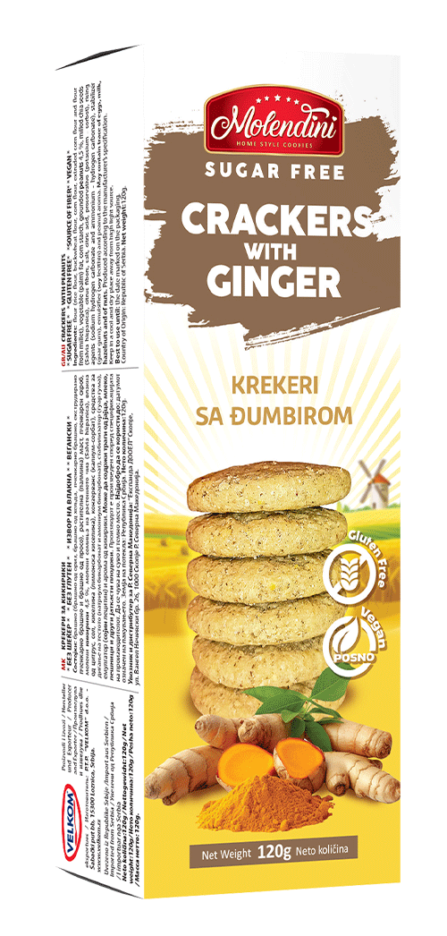 Molendini | Kreker sa đumbirom