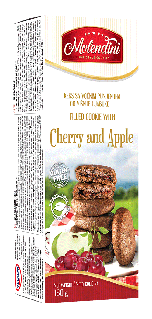 Molendini | Medenjak punjen višnjom i jabukom